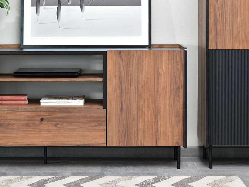 Măsuță TV/Dulap Protegidas P16 (negru)