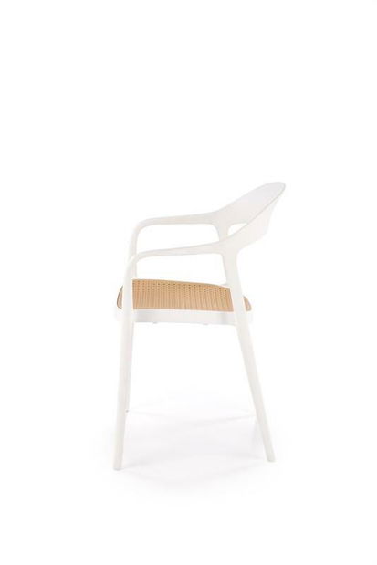 Vrtna stolica Karo(bijela + natural)