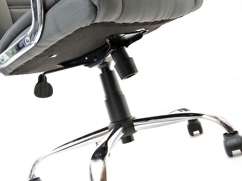 Fotelja Draggy (siva + krom)