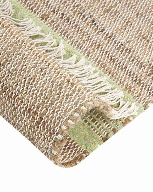 Covor 80 x 300 cm Tally (bej + verde)