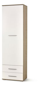 Ormar s policama Vida REG-1 (hrast sonoma + bijela)