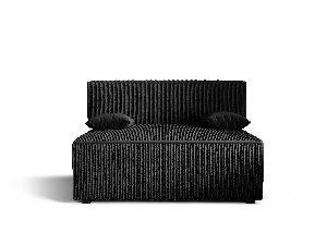 Kétszemélyes kanapé Mirage (fekete)