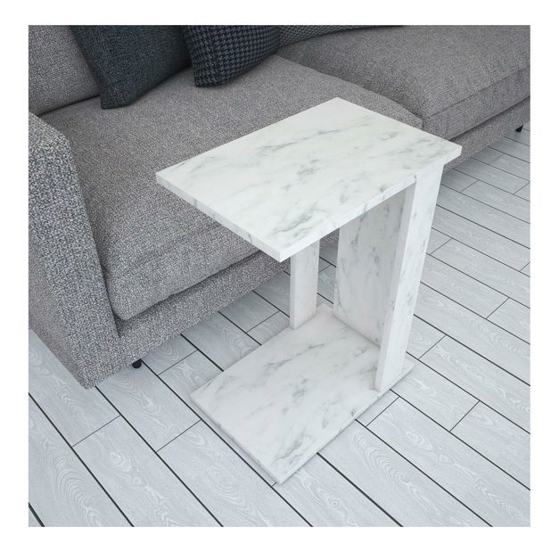 Kézi asztal Perlit (fehér + fekete)