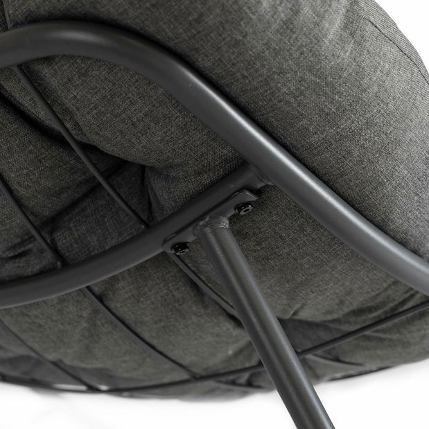 Fotelja za ljuljanje Levantado (siva) 