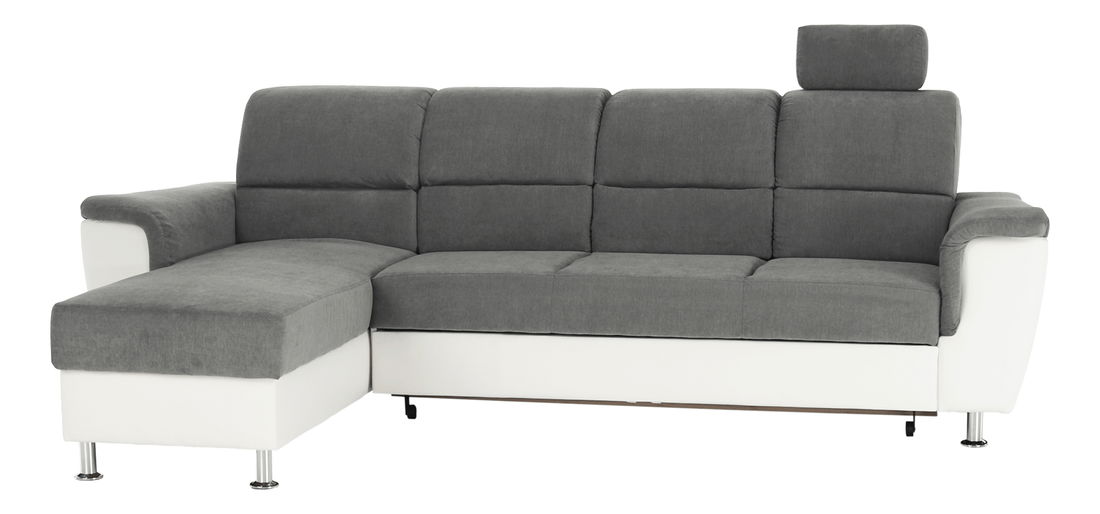 Colțar Stan mic (Alb + gri) (S)