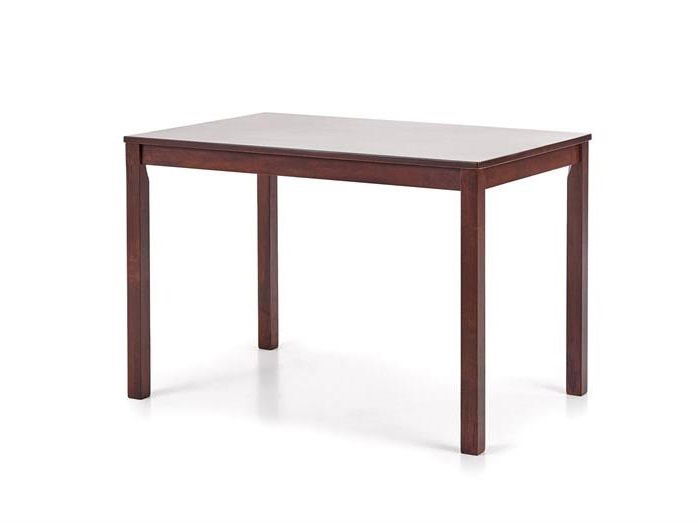 Jedálenský stôl Sikon (tmave drevo)