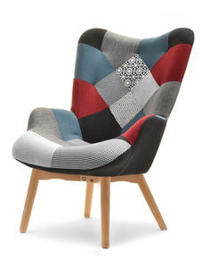 Fotoliu Nutri (patchwork + negru)