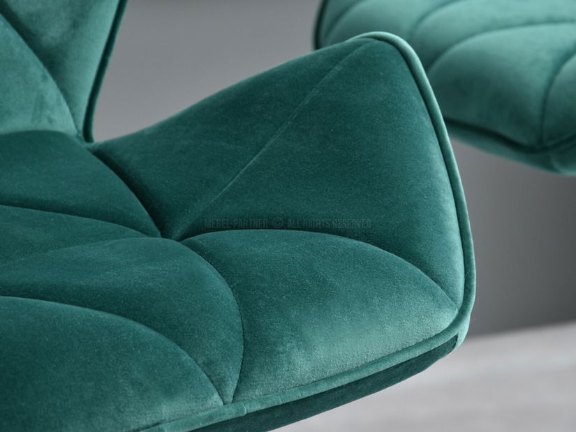 Scaun Huhu (verde + negru)