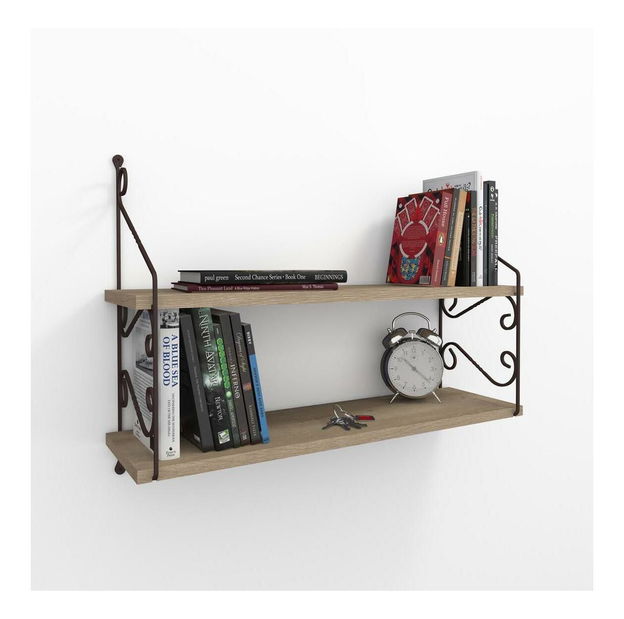 Raft de perete Serra 1 (maro)