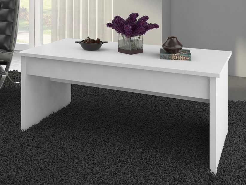 Konferenčný stolík Indila (biela) *výpredaj