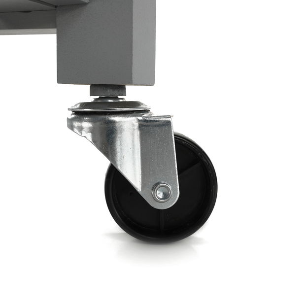 Cărucior servire Alba (gri + natural)