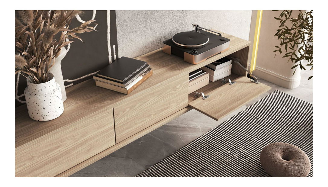 TV asztal Fiora 38 (Olajozott tölgy)