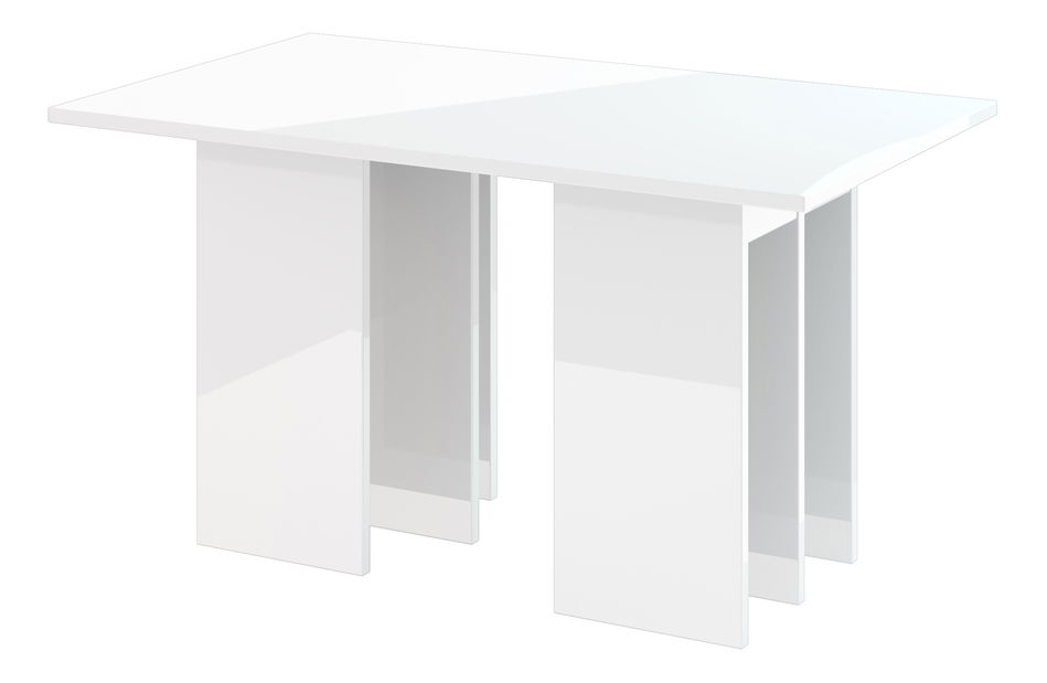 Masă de cafea Marabo (alb lucios)