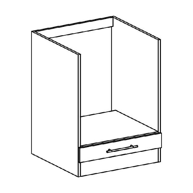 Dolná kuchynská skrinka na rúru Flor S-60 KU (biela) *výpredaj