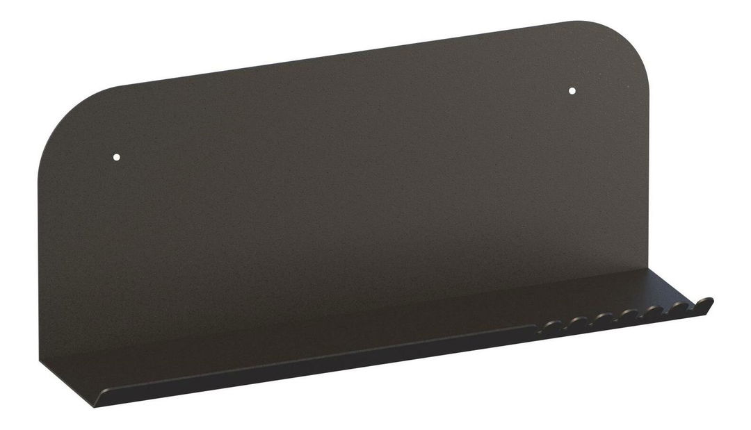 Fali polc Longoan 2 (fekete)