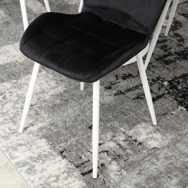 Étkezőszék Ligado (fekete + fehér) 