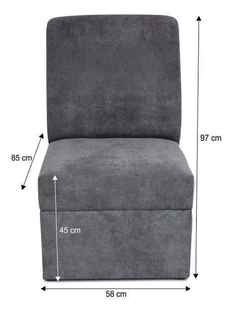 Kreslo bez bokov Iza New