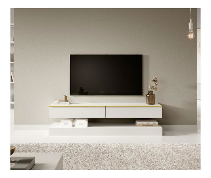 Masă TV Hilde (alb)