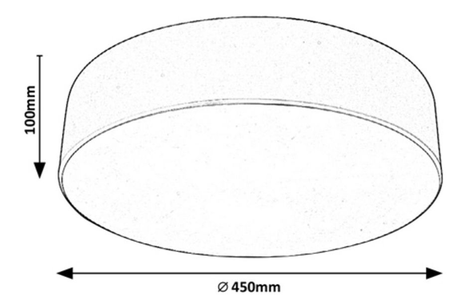 Stropné multifunkčné svietidlo Faustit 5081 (čierna matná)