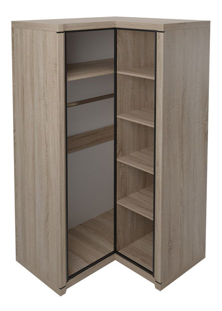 Ruhásszekrény Gerald XV 21 (trüffel tölgy)