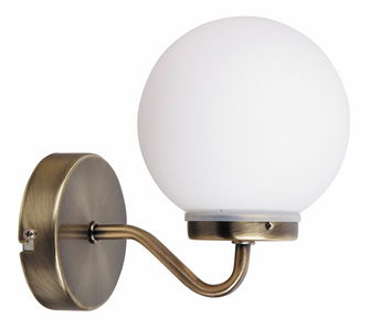 Kupaonska svjetiljka Togo 1302 (bijela + brončana)