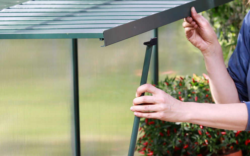 Felhajtható alumínium polc (eloxált alumínium)