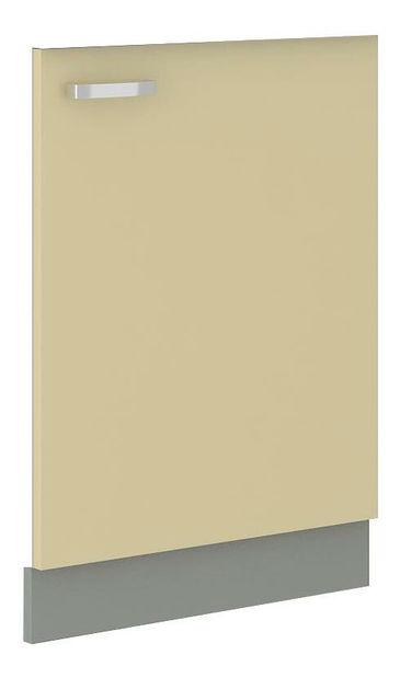 Ușă pentru mașina de spălat Kelyn ZM 713x596 (Cadru: crem lucios + front: gri)