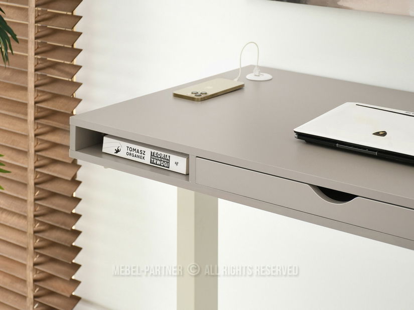 Masă PC Osto 120 (bej + crem)