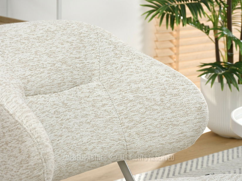 Fotoliu Estrida F (crem + gri)