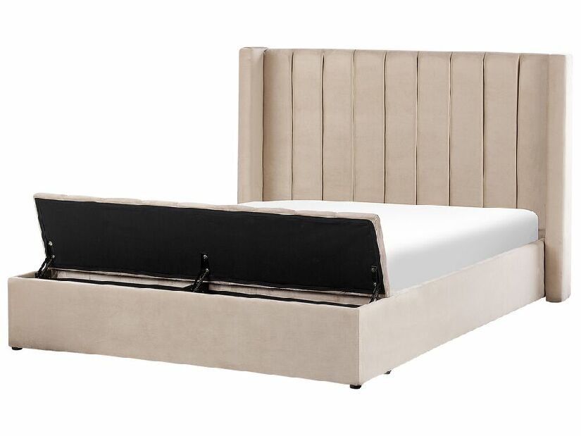 Manželská posteľ 160 cm Noya (béžová)