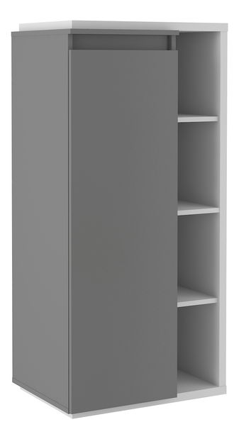 Skrinka Nancy 001 (svetlosivá + antracit)