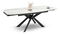 Jedálenský stôl Deportaron (sivá + čierna)