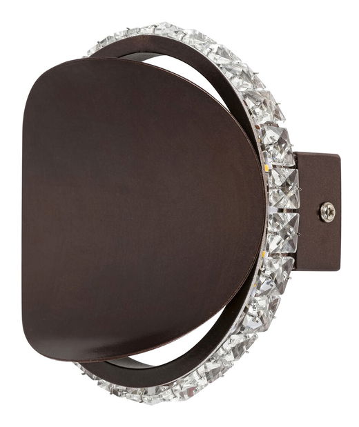 Nástenné svietidlo Capri (metalická hnedá)