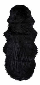 Umelá jahňacia koža Ladoria 4 (čierna)