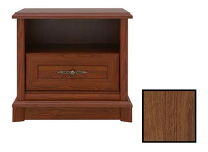 Nočný stolík BRW KENT EKOM 1S (Gaštan)