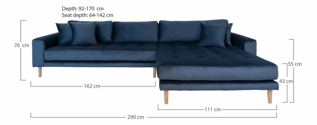 Colțar (D) Lvaveriaora (albastru închis)