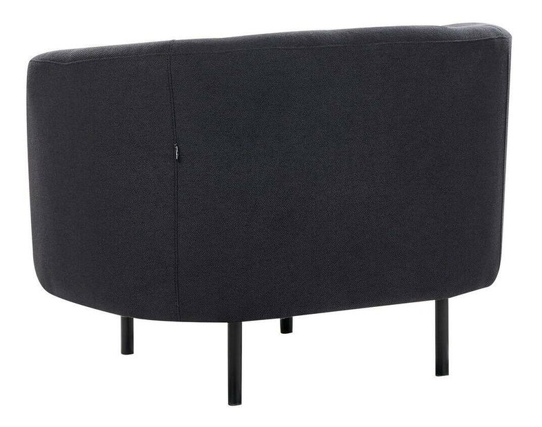 Fotoliu Leon (negru)