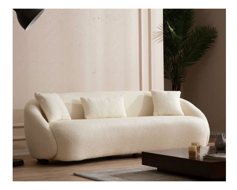 Háromszemélyes kanapé Nana (cappuccino)