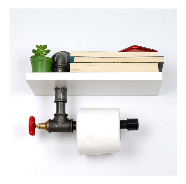 Držač za toaletni papir Nenanu 37 (bijela)