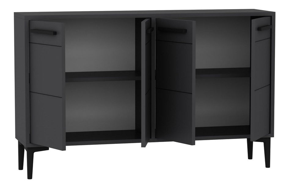 Comodă Daduko (antracit) 