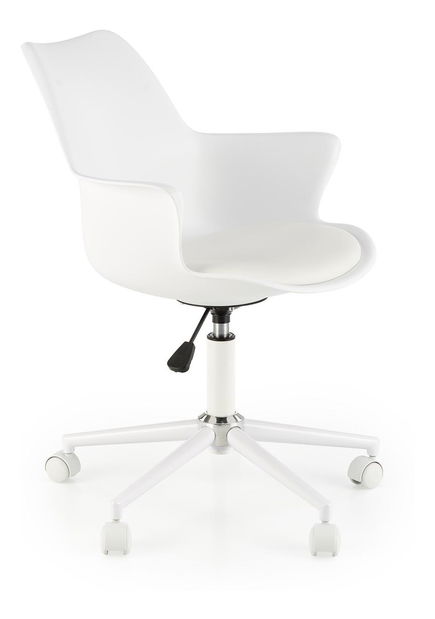 Scaun de birou Gassy (alb)
