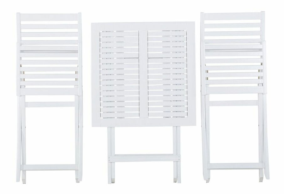 Záhradná jedálenská sada Veneto (svetlé drevo)