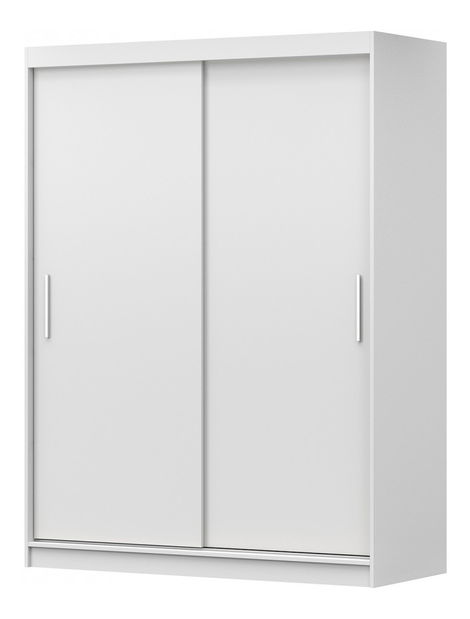 Šatníková skriňa Viola 04 (biela + biela)