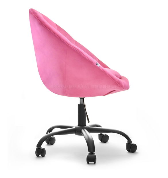 Kreslo Lush 4 (ružová + čierna)