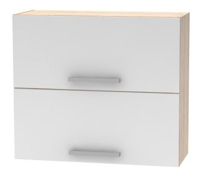 Dulap superior de bucătărie rabatabil NOPL-015-OH Noliana (alb + stejar sonoma)