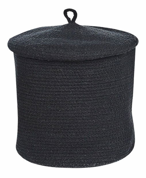 Set 2 ks úložných košov Seara (čierna) 