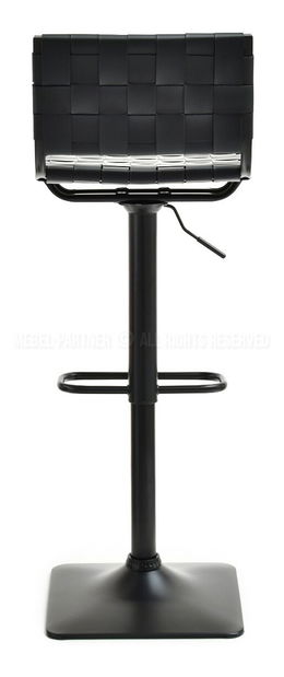 Stolička Hugh (čierna)