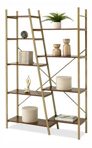 Regál Gecon Reg (orech + zlatá)