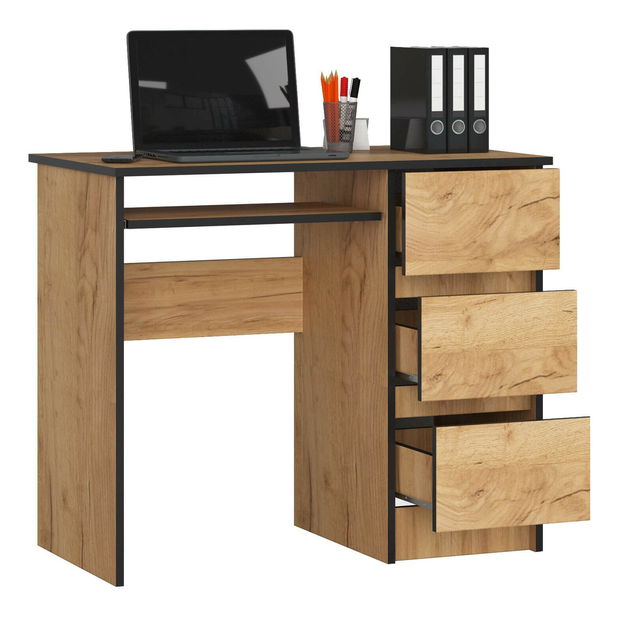 Masă PC Benicio (Stejar craft) (D)