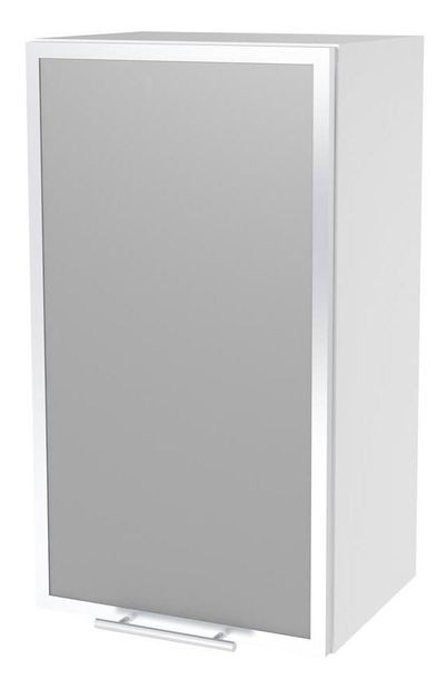 Gornji kuhinjski ormarić Verlene (siva + bijela) (D)